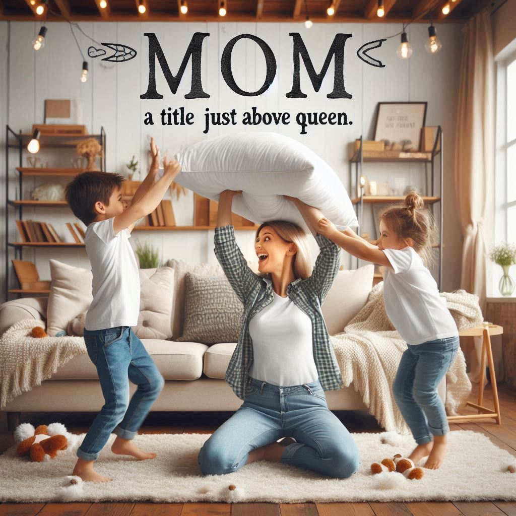 Being a mom quotes for Instagram image