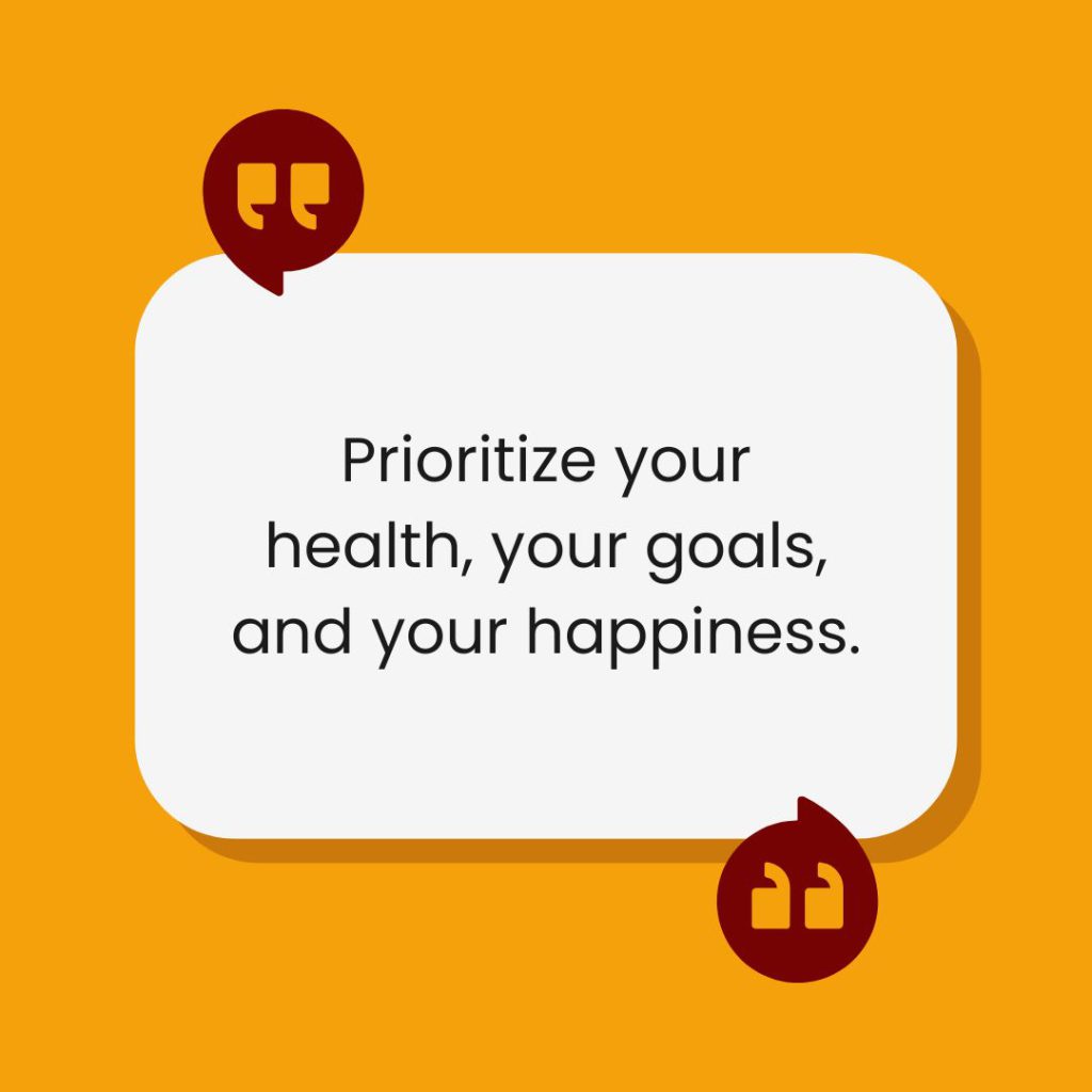 Quotes on prioritizing yourself