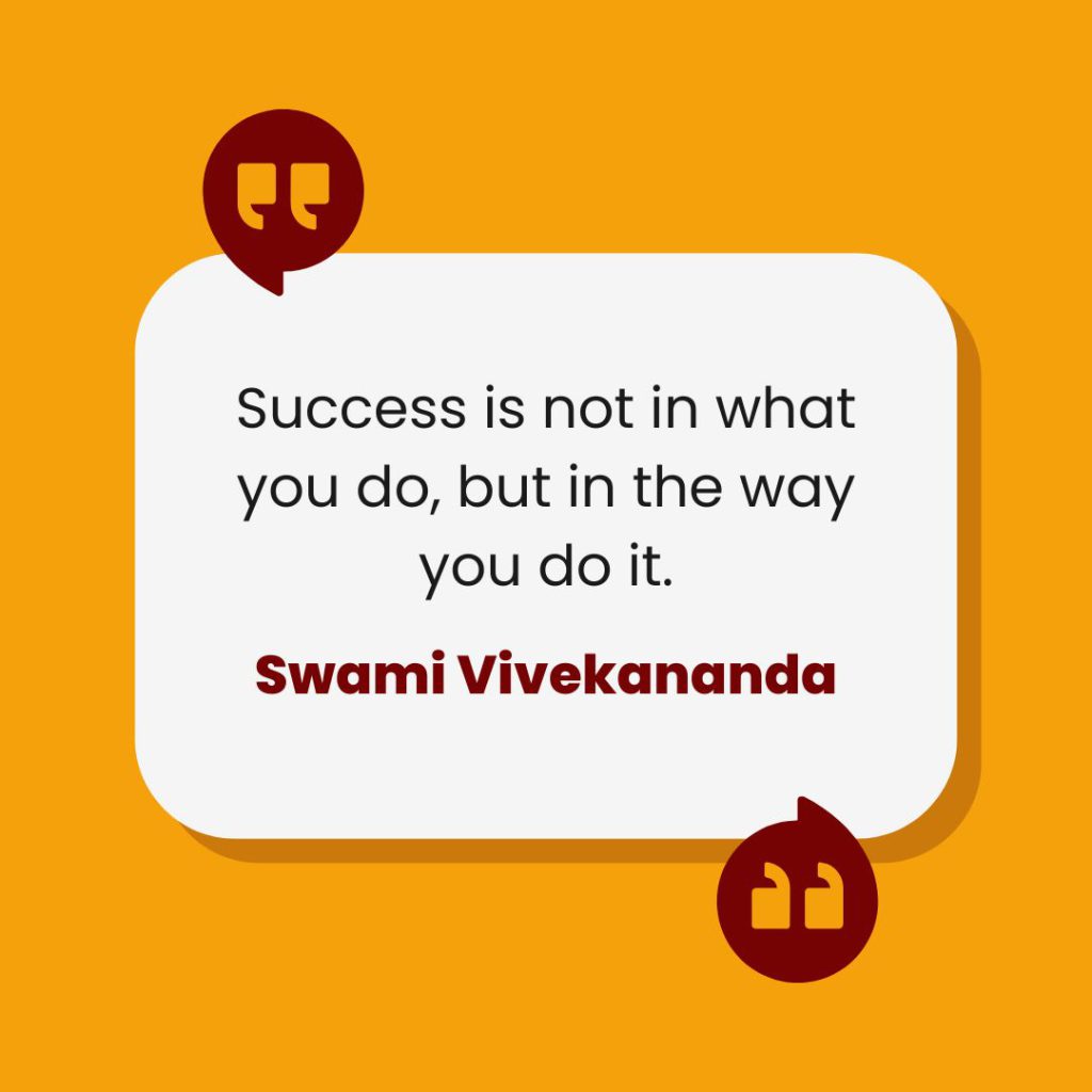 Swami Vivekananda’s Quotes on Hard Work and Success